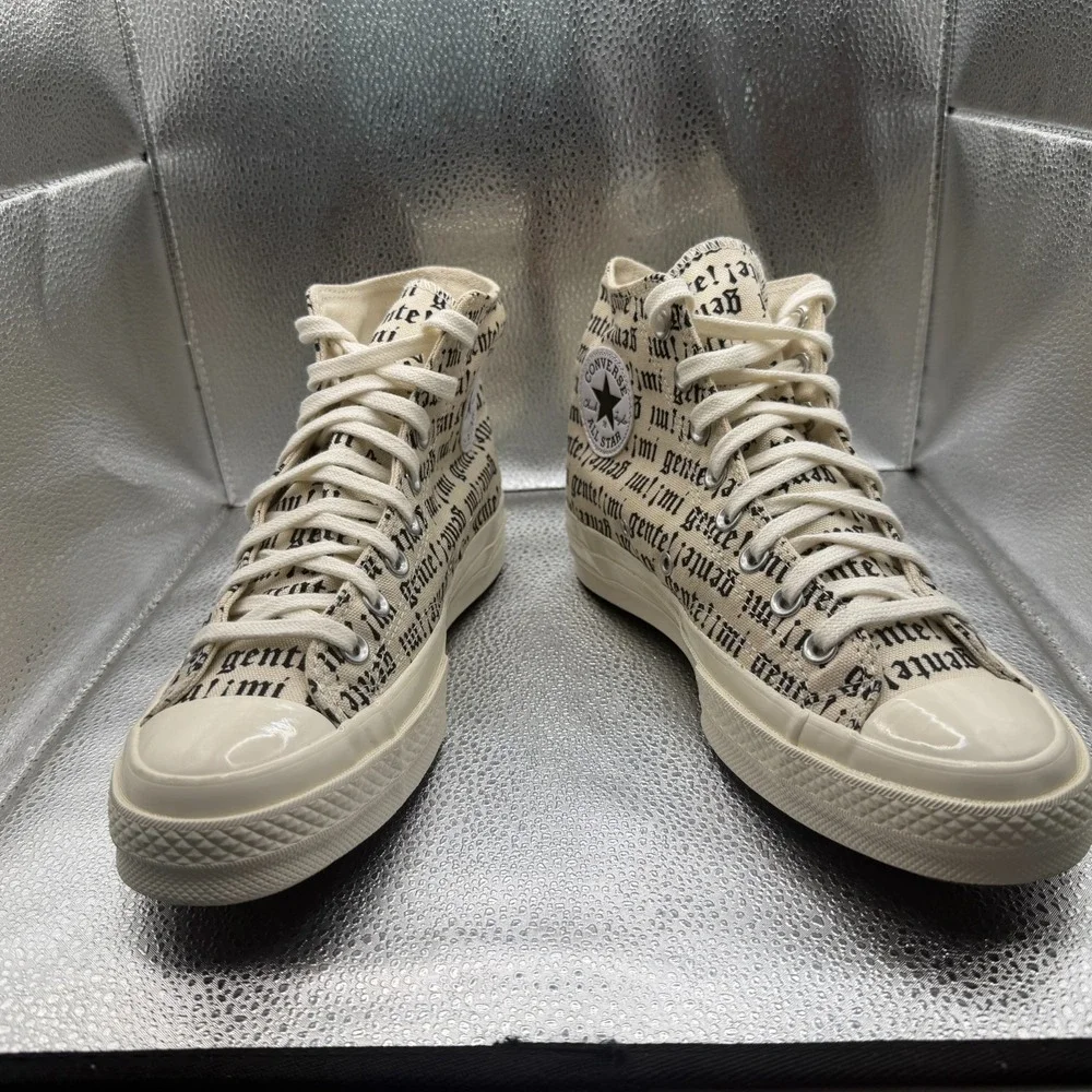 Size 7.5M/9.5W Converse Chuck 70 Hi Mi Gente Natural‎ Ivory Unisex Shoes 168172C